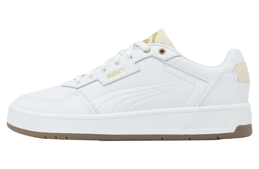 ★PUMA★ Coat Classic White Gray Navy 39501805 Amazon.com | PUMA Men's Court Classic Sneaker White-Vapor
