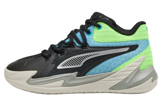 Puma Dagger GS Black / Bright Aqua