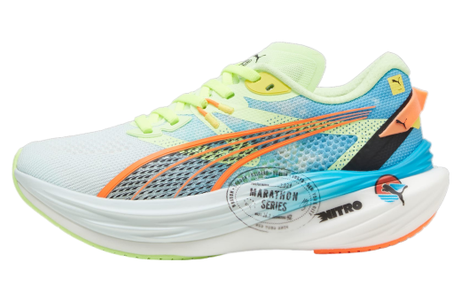 Puma Deviate Nitro 3 Marathon Series WMNS Nitro Blue / Fizzy Apple