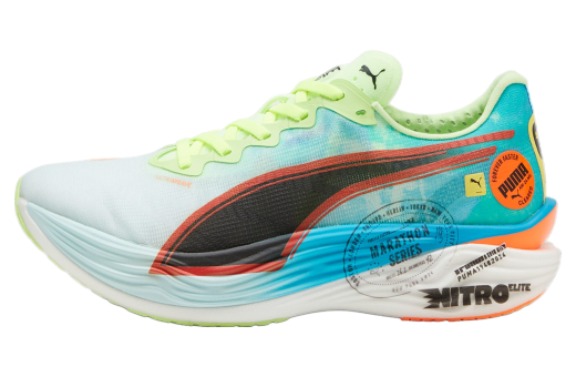 Puma Deviate Nitro Elite 3 Marathon Series Nitro Blue / Fizzy Apple