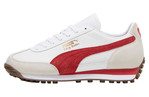 Puma Easy Rider Mix White / Club Red