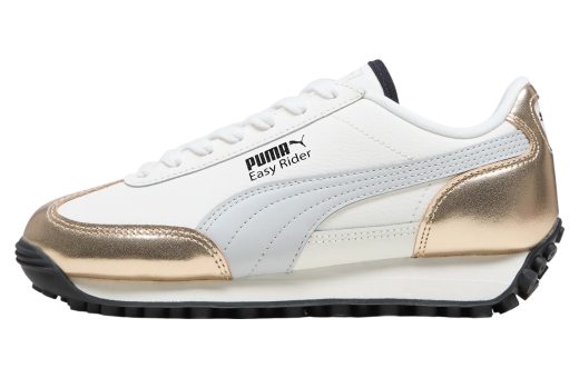 Puma Easy Rider Mixed Metals GS Warm White / Gold