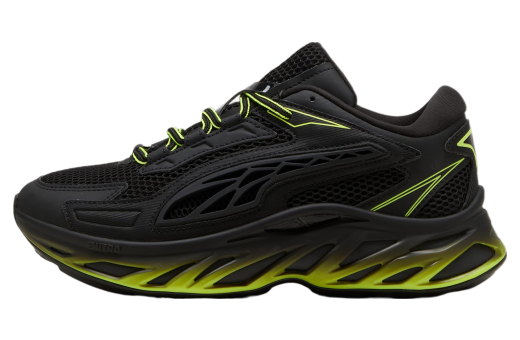 Puma Exotek Nitro Racing Black / Electric Lime