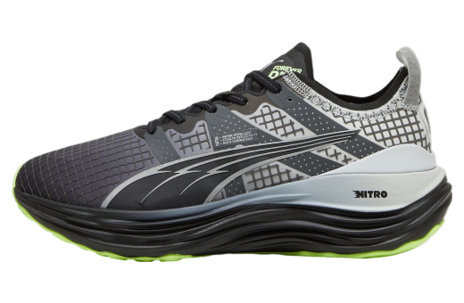 Puma Foreverrun Nitro Water-repellent Black / Glacial Gray