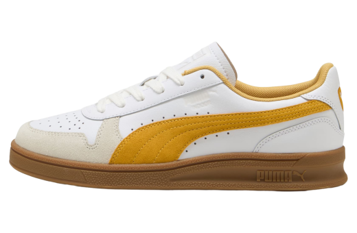 Puma Indoor White / Archive Gold
