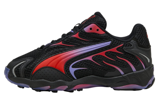 Puma Inhale Big Kids Black / Red