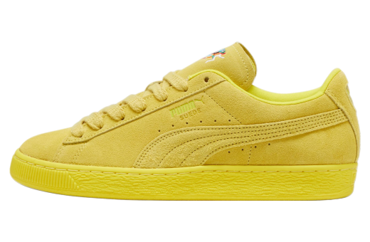 Puma Love Marathon Suede Court Yellow