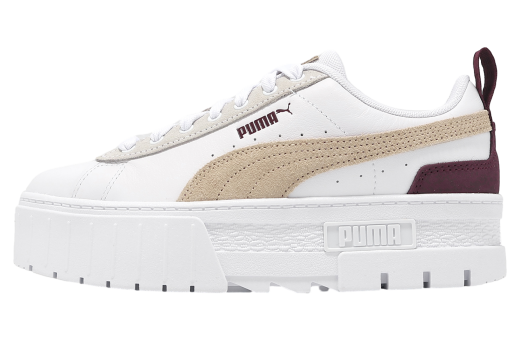 Puma Mayze Leather WMNS White / Black - Sep 2024 - 381983-01