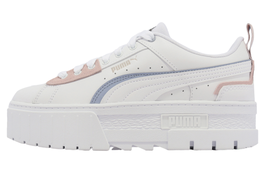 ☆セール☆Puma Mayze platform スニーカー♪ white/stone Amazon.com | PUMA Womens Mayze Stack Platform Lace Up