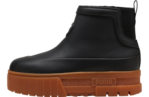 Puma Mayze Wellis Leather Mid WMNS Black