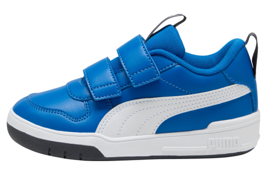 Puma Multiflex Synthetic Little Kids Team Royal / White