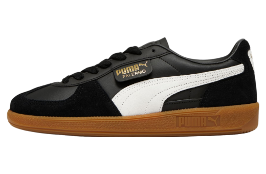 Puma Palermo Leather Black / Feather Gray