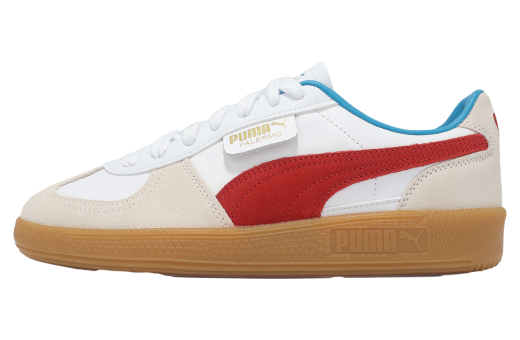 Puma Palermo Lth White / Blue Horizon