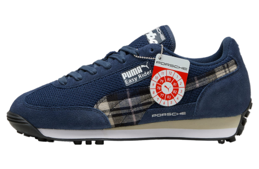 Puma Porsche Legacy Easy Rider Tartan Club Navy