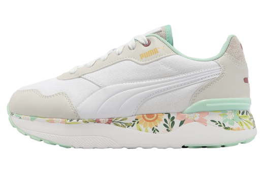 Puma R78 Voyage Wild Garden WMNS Vapor Gray / White