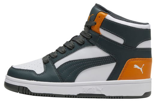 Puma Rebound Layup Mid GS Mineral Gray / White