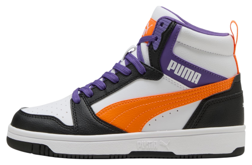 Puma Rebound V6 GS White / Orange Glo