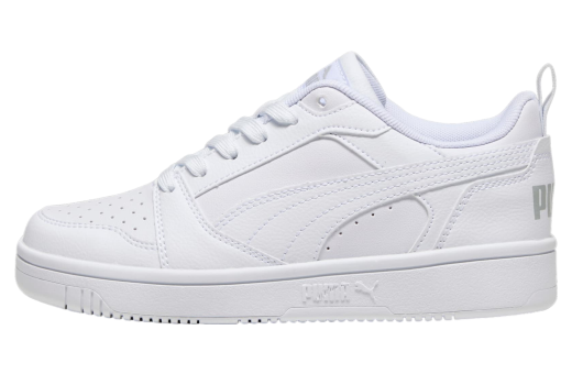 Puma Rebound V6 Lo GS White / Cool Light Gray