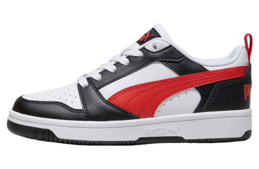 Puma Rebound V6 Lo GS White / For All Time Red