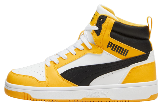 Puma Rebound White / Yellow Sizzle