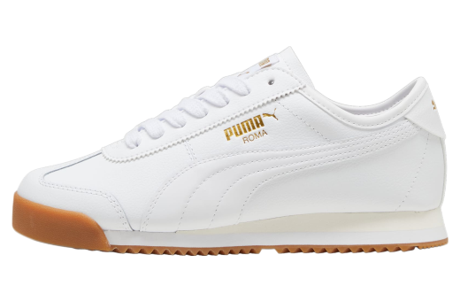 Puma roma white gum best sale