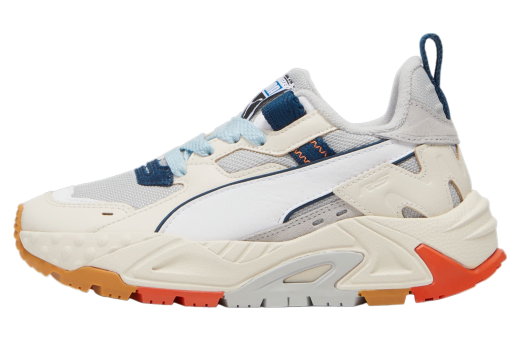 Puma Rs-trck Now And Then GS Cool Light Gray / Alpine Snow