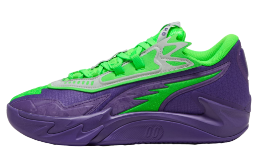 Puma Scoot Zeros II Nxtpro Hoops Team Violet / Fluro Green Pes