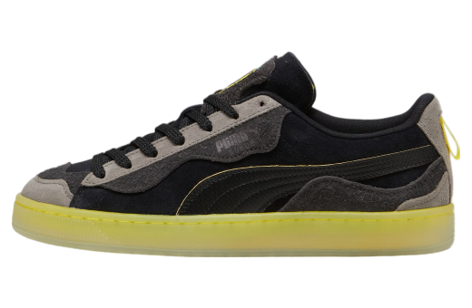 Puma Scuderia Ferrari Suede Trippy Black / Speed Yellow