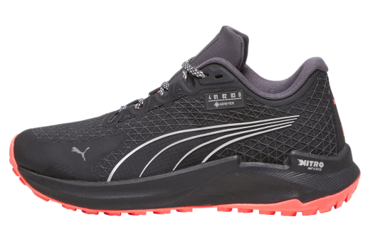 Puma Seasons Fast-trac Nitro Gore-tex WMNS Black / Fire Orchid