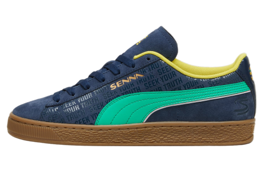 Puma Senna A Vida Suede Club Navy / Faster Yellow