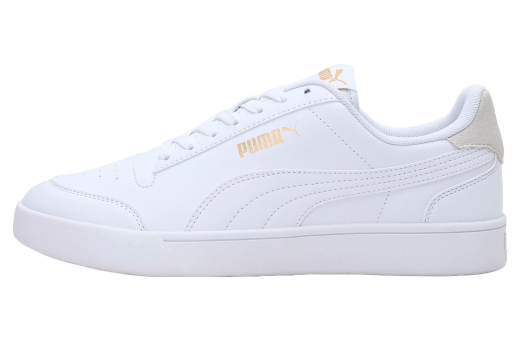 Puma Shuffle White / Team Gold