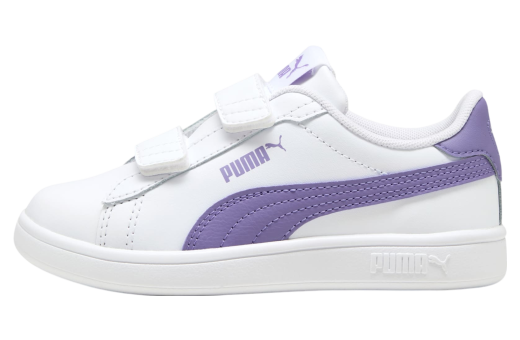 Puma Smash 3.0 Leather White / Lavender Alert