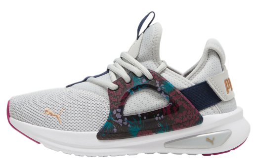 Puma Softride Enzo Evo Blooms Women Cool Light Gray / Club Navy