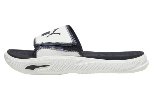 Puma Softridepro Slide 24 White / New Navy