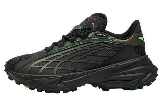 Puma Spirex Casestudy Flat Dark Gray / Fluro Green