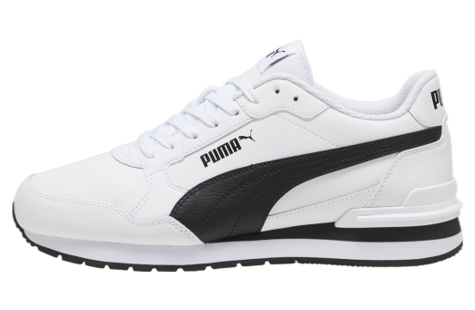 Puma St Runner V4 Leather White / Cast Iron