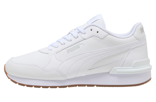 Puma ST Runner v4 Leather White / Glacial Gray