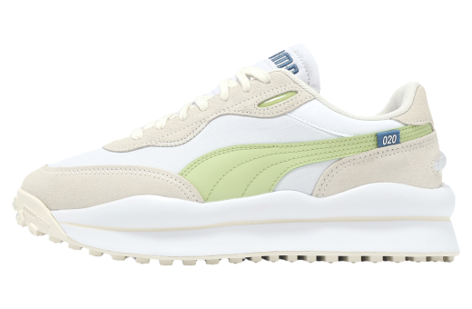 Puma Style Rider Play On SD White / Green