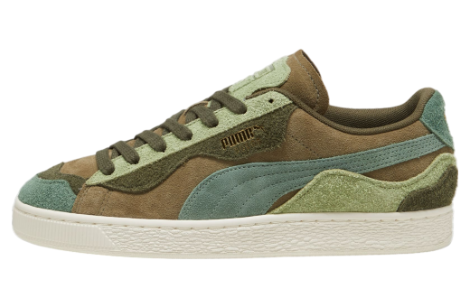 Puma Suede Trippy Olive / Calming Green