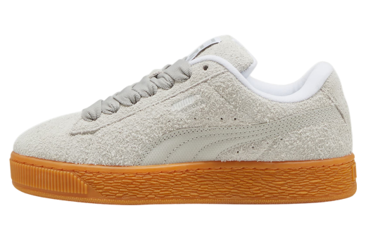 Puma Suede Xl Hairy Feather Gray / Gum