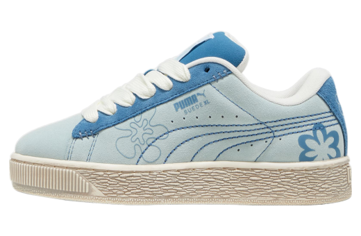 Puma Suede Xl Skater Bloom GS Frosted Dew / Blue Horizon