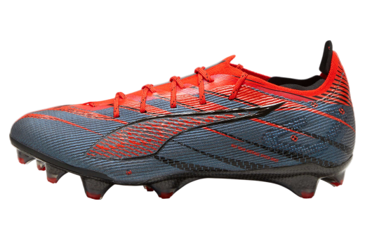 Puma Ultra 5 Carbon Speed FG Black / Fiery Coral