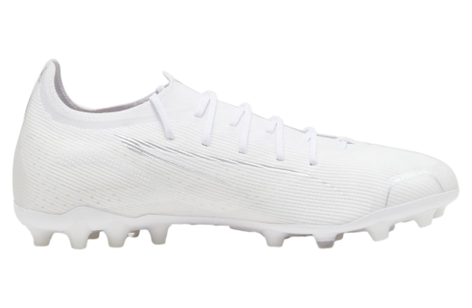 Puma Ultra 5 Ultimate MG White / Metallic Silver