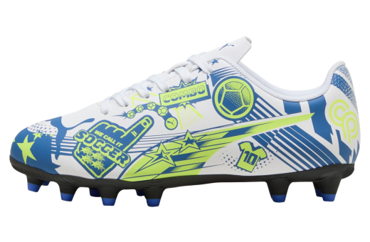 Puma Ultra Christian Pulisic Legacy GS White / Lake Blue