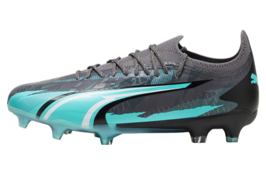 Puma Ultra Ultimate Rush FG/AG Strong Gray / Elektro Aqua