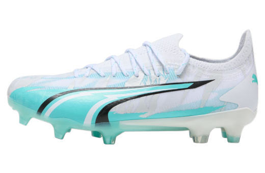 Puma Ultra Ultimate Rush FG/AG WMNS White / Elektro Aqua