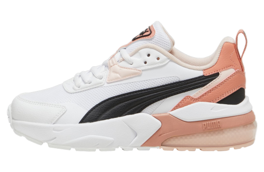 Puma Vis2k GS White / Deeva Peach