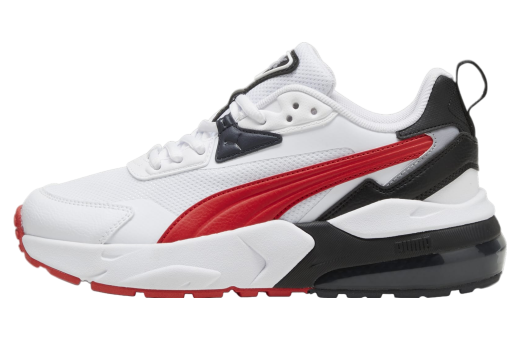 Puma Vis2k GS White / For All Time Red