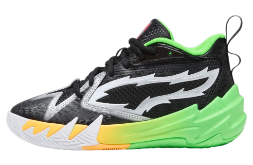 Puma X 2k Scoot Zeros GS Black / Fluo Green