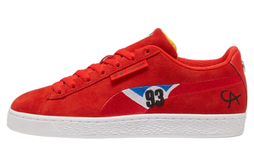 Puma X Bmw M Motorsport Suede Calder Pop Red / Sport Yellow